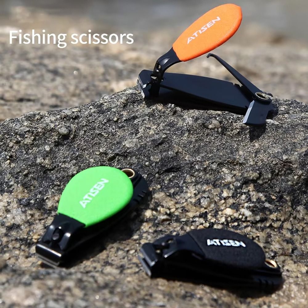 1Pcs Stainless Steel Fishing Nipper Multifunctional Mini Fishing Cutting Tool Portable Line Clippers Fishing Tackle Accessory