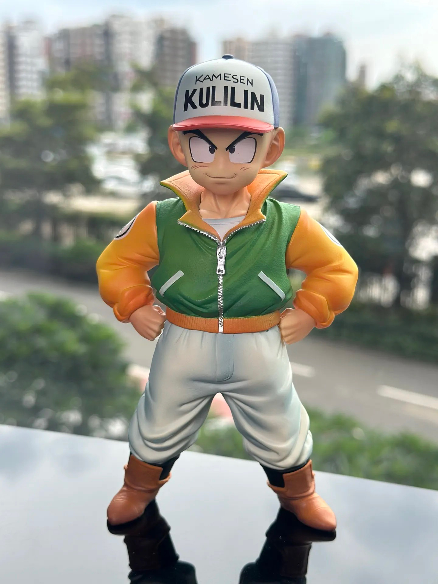 Anime Dragon Ball Z 15.5cm Namek Krillin Action Figure Adventure PVC Model Statue Doll Toy