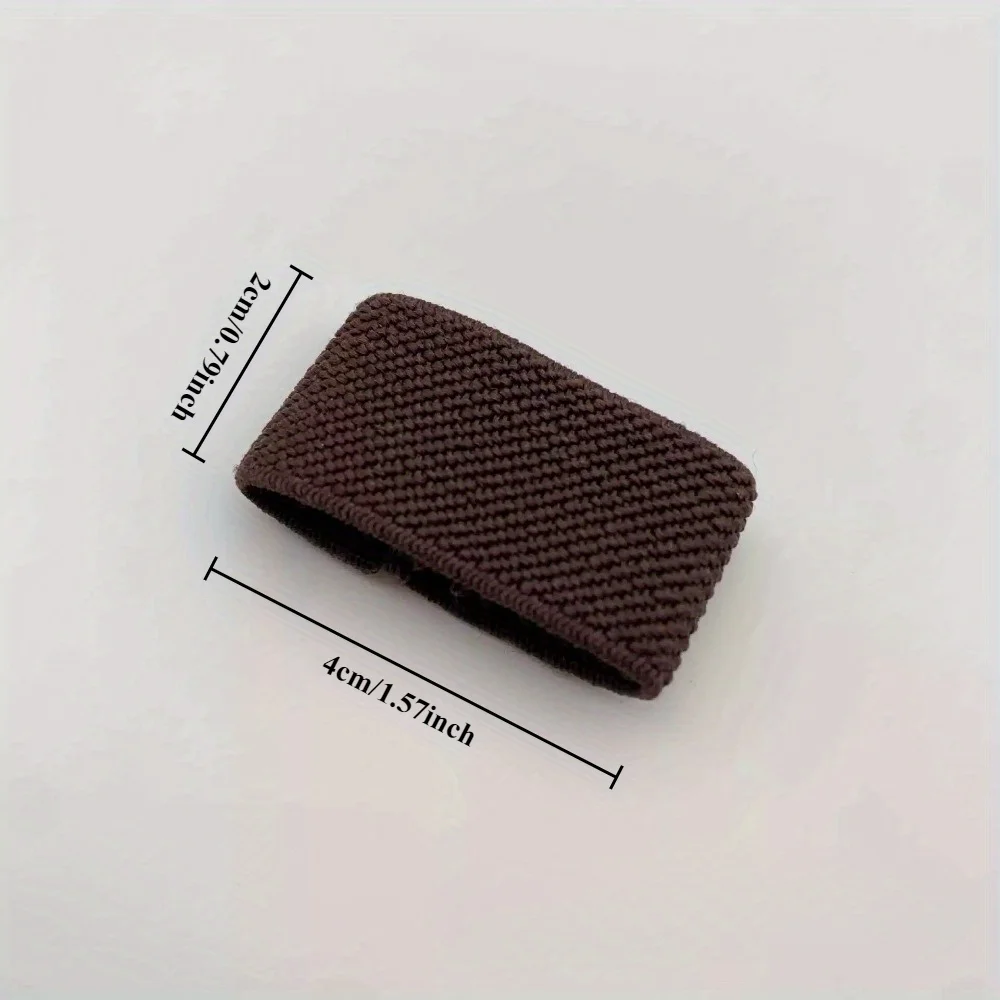 10Pcs Elastic Nylon Belt Loop Keepers, Backpack Strap Holder Retainers, Durable Belt Loop Band for Bag/Backpack Straps