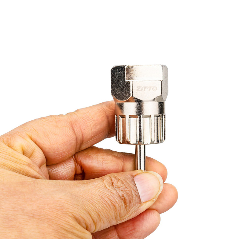 1PC Bicycle Cassette Lockring Removal Install Tool Road Bike Flywheel Sprocket Remover Socket Wrench Repair Maintenance Tool