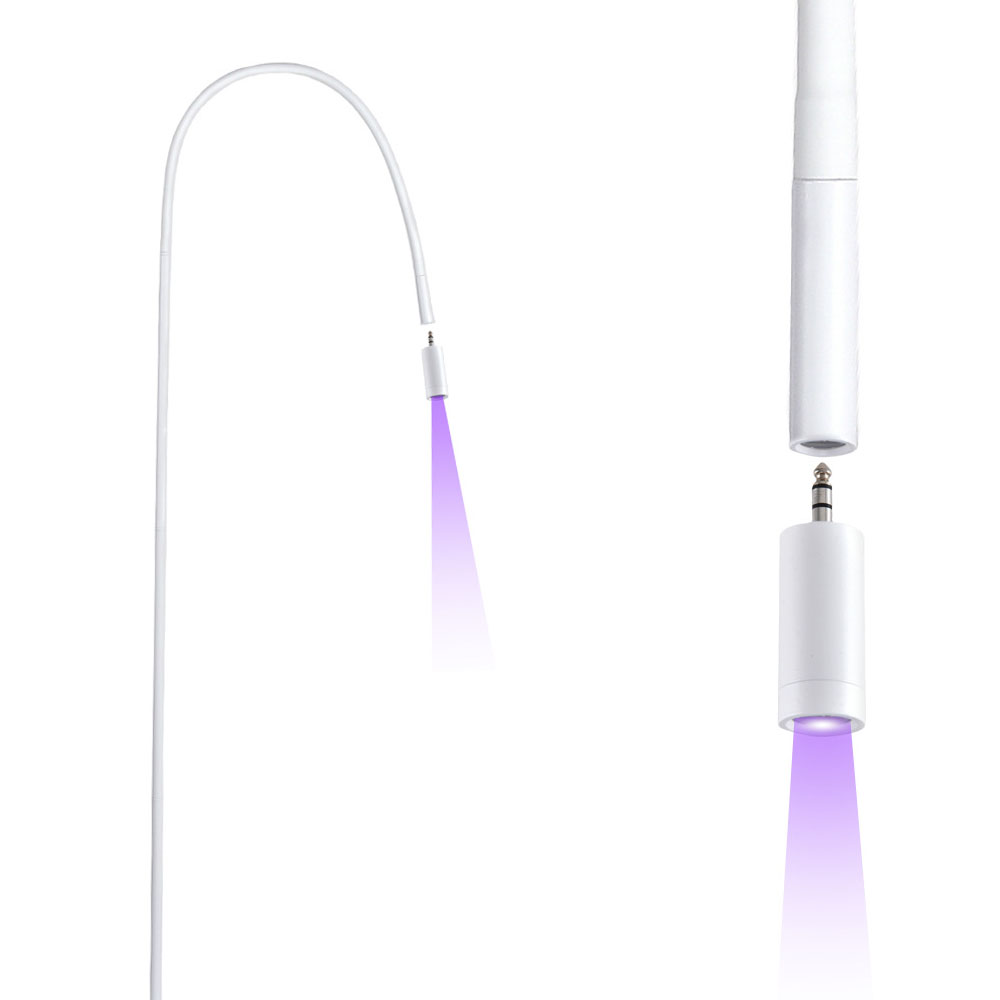 5W 10W ultraviolet UV lamp head Eyelash extension grafting uv glue led purple light curing lamp accessories