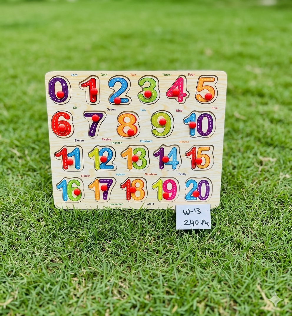 ABCD Alphabet Toys in Wooden Type