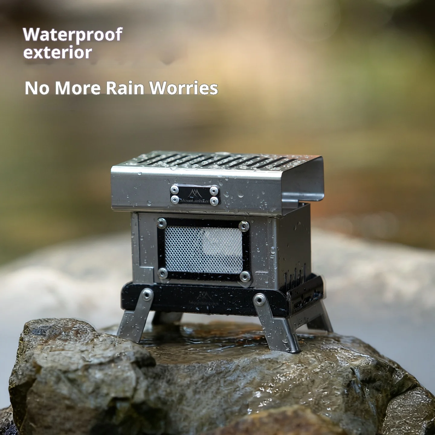 Mountainhiker Portable Stainless Steel Vintage Camping Incense Burner & Mosquito Repellent - Foldable indoor/outdoor tabletop de