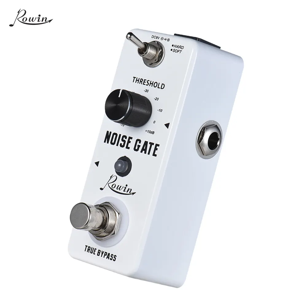 Rowin Noise Gate Guitar Pedal Guitar Effect Pedals Noise Suppression Effects For Electric Guitar Hard Soft 2 Modes - image 1