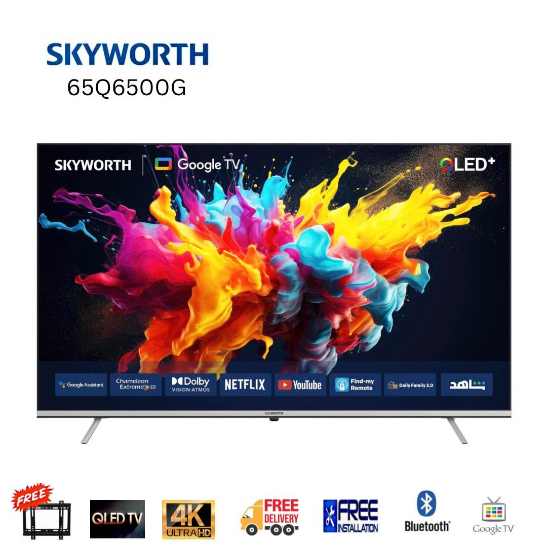 Skyworth 65Q6500G - 65" QLED 4K/UHD Google Smart TV
