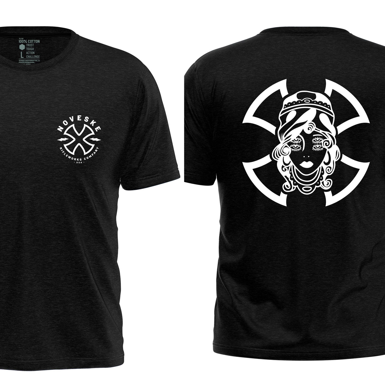 Noveske Rifleworks Company Men T-Shirts Streetwear 100% Cotton Loose Tops Breathable Tee Enthusiast