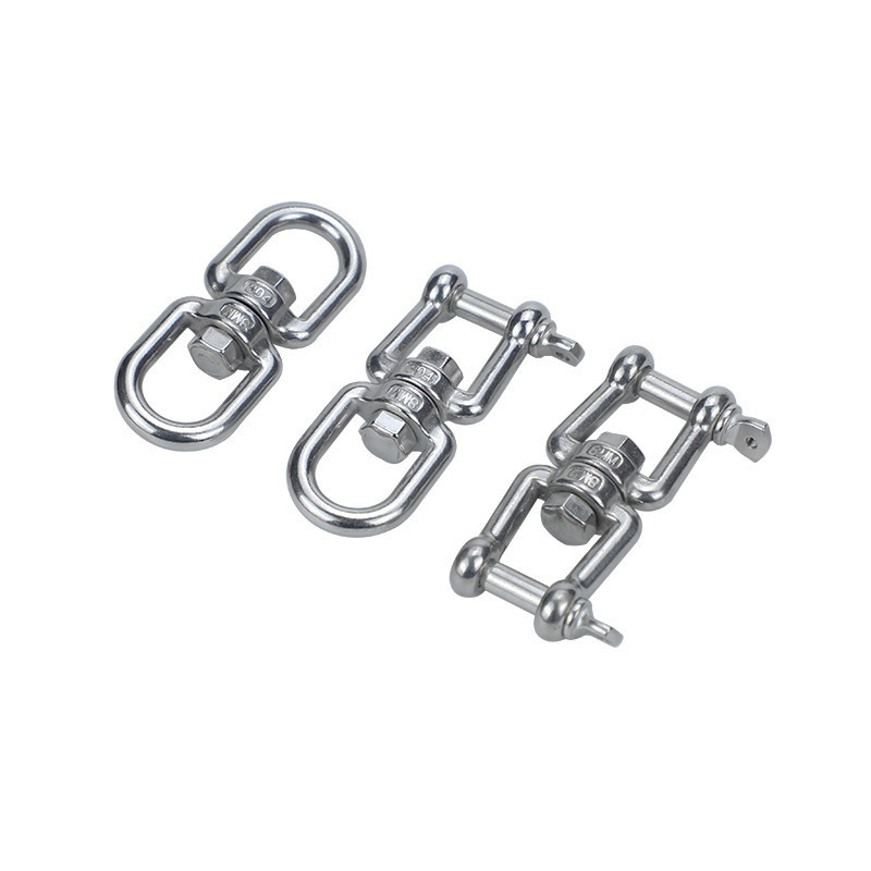 304 Stainless Steel Double Ended Swivel Eye Hook Ring Connector For Hanging Chair Swing Sand Bag Hanging Yoga Hammock dr. eyemo