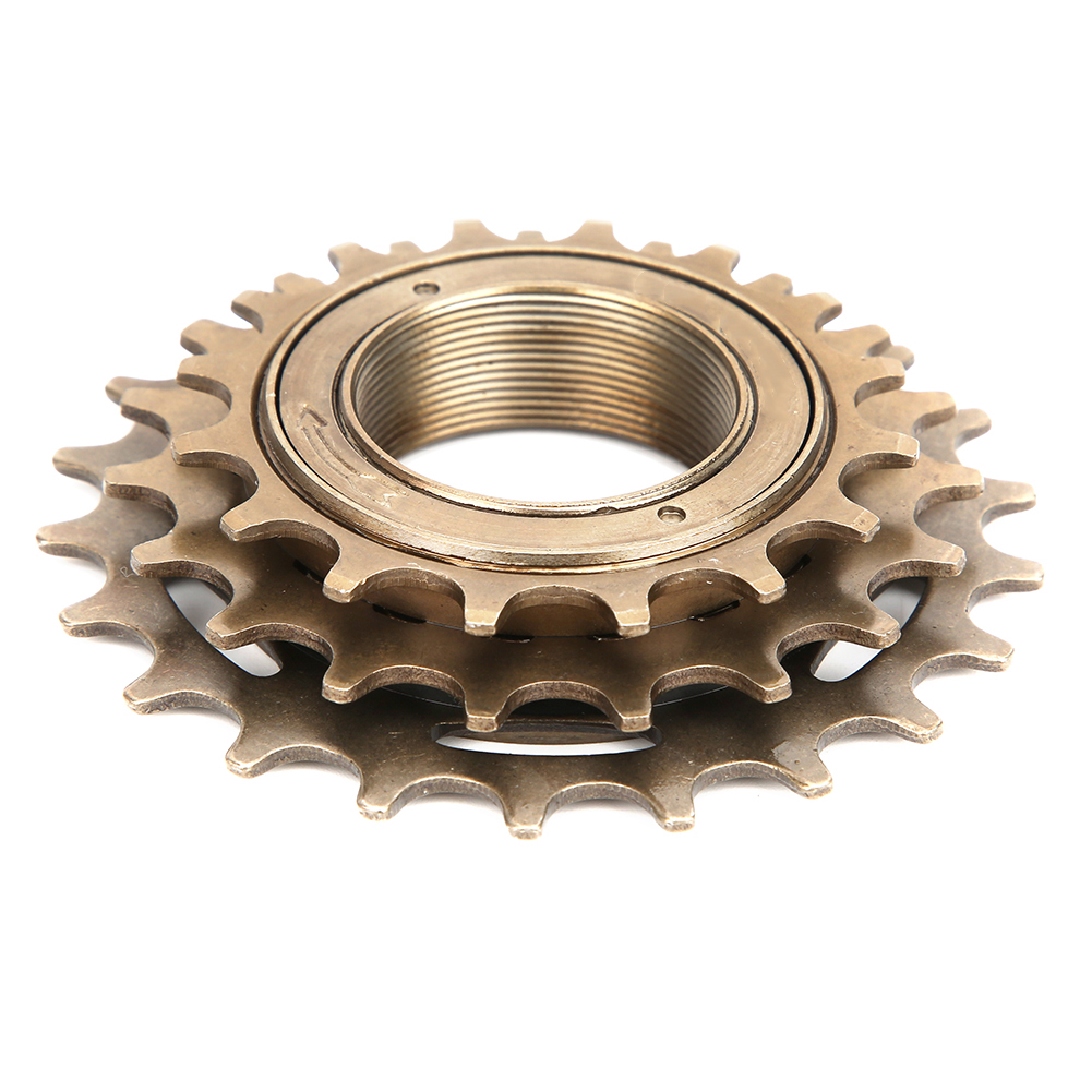 16/19/22T 3 Speed Bike Flywheel Metal Simple Installation Bicycle Freewheel Accessory for Mountain Road Bike