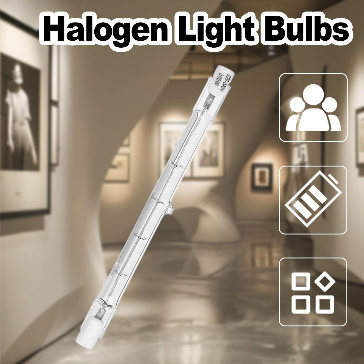 Dimmable R7s Halogen Lamps 1000W Led Light Bulb Bulbs Replacement 220v Warm White Light Linear Super Brightness