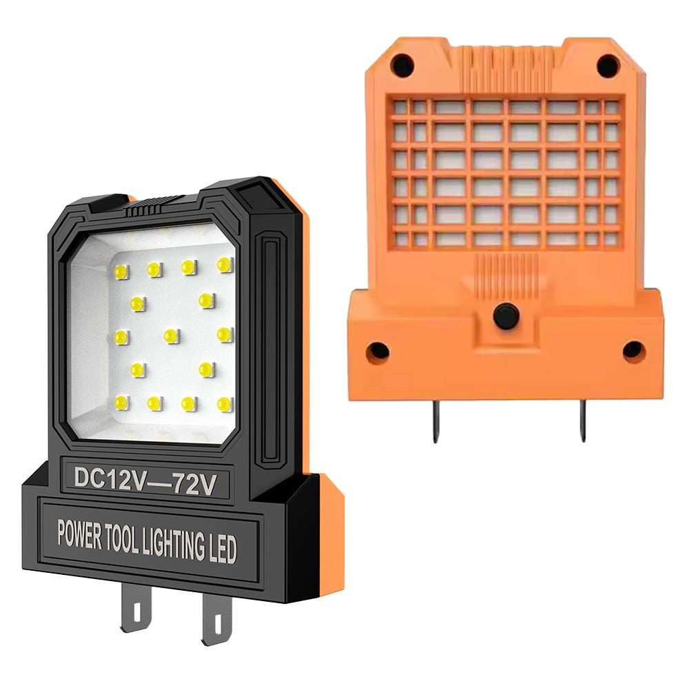 14W LED Camping Lantern Mini Pocket Work Light Inspection For 12-72V Battery LED Working Light Flashlight For Camping Lights