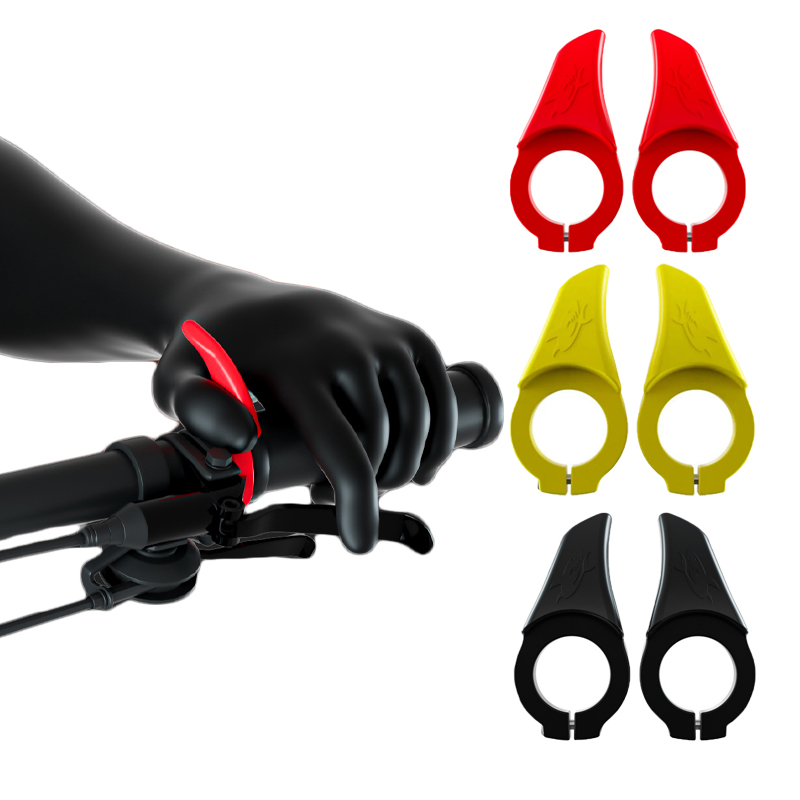 1 Pair Bicycle Vice Handle Mountain Bike Shark Handlebar Relieve Fatigue MTB Road Bike Grip Vice Handle Bicycle Accessories