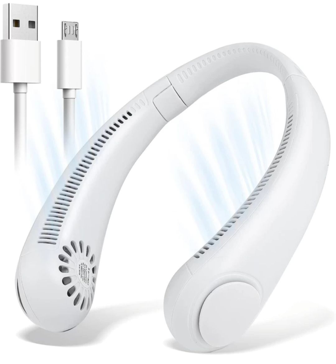 Neck Hanging Mini Fan Rechargable Air Cooler