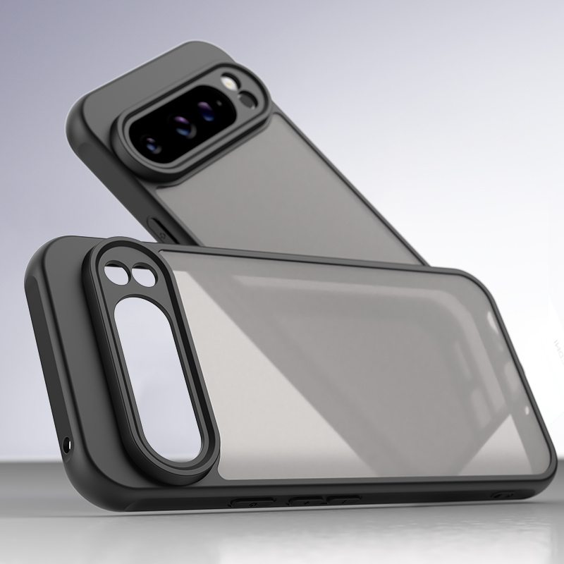 Luxury Matte Cases For Pixel 9A 9 Pro XL Case Pixel9 9A Armor Shockproof PC Hard Cover
