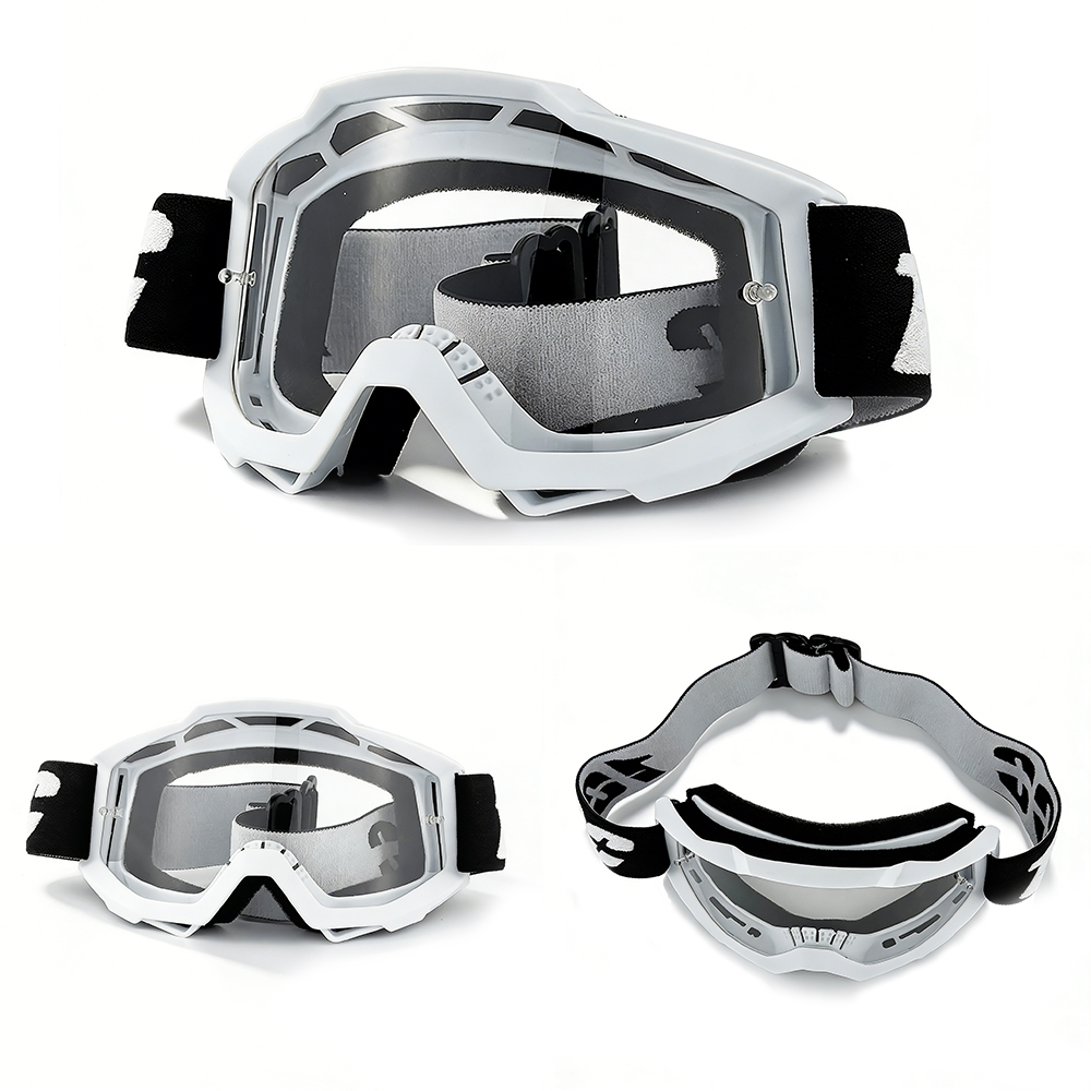 Motorcycle Goggles Dustproof Racing Glasses Windproof for Men & Women Motocross Cycling Skiing Outdoor Off-Road Bike Goggles