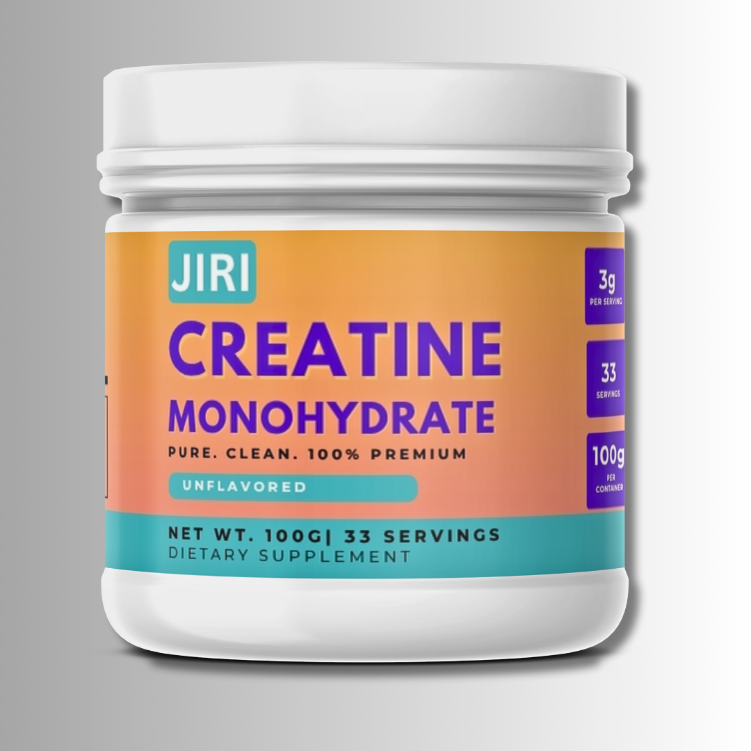 Jiri Nutrition Creatine Monohydrate 100g, Unflavored