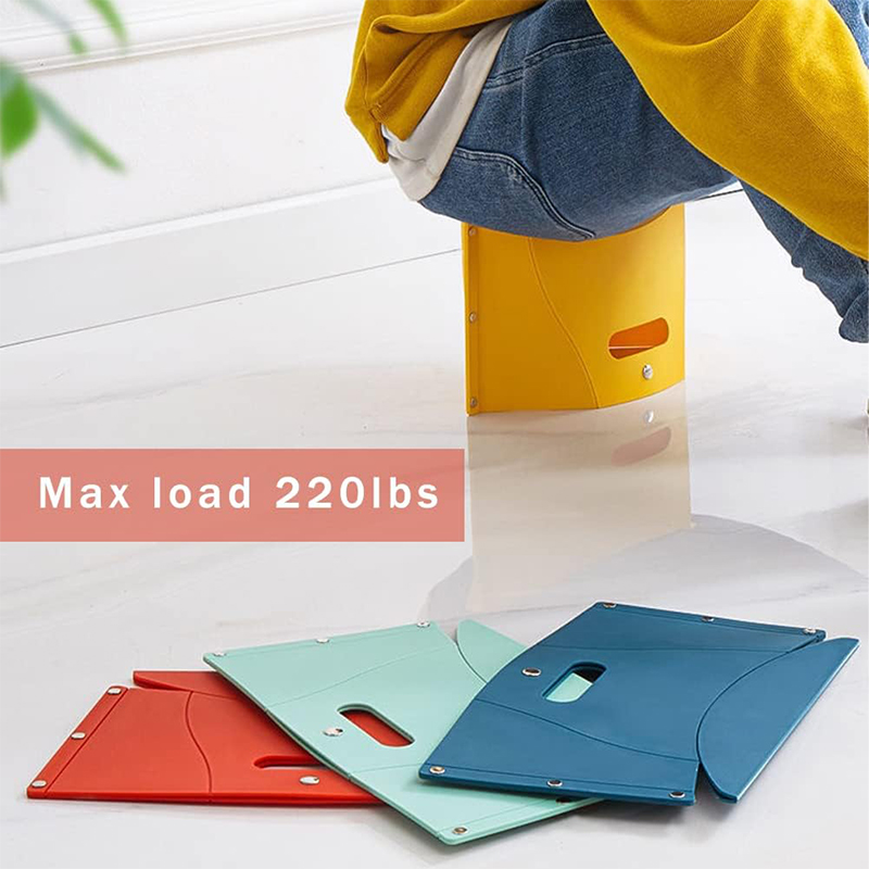 Portable Household Plastic Small Stool Outdoor Fishing Camping Stool Outdoor Folding Stool Stall Children Small Bench