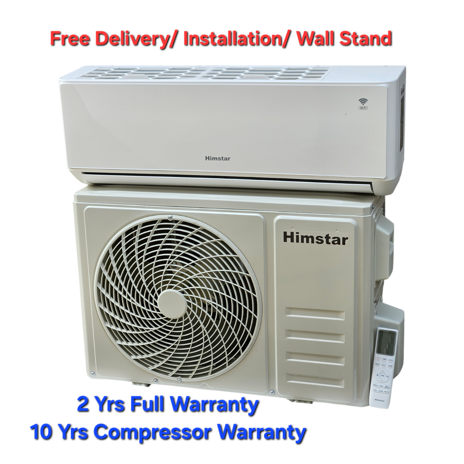 Himstar 2026 Model 1 Ton Smart WiFi Inverter AC With Free Installation