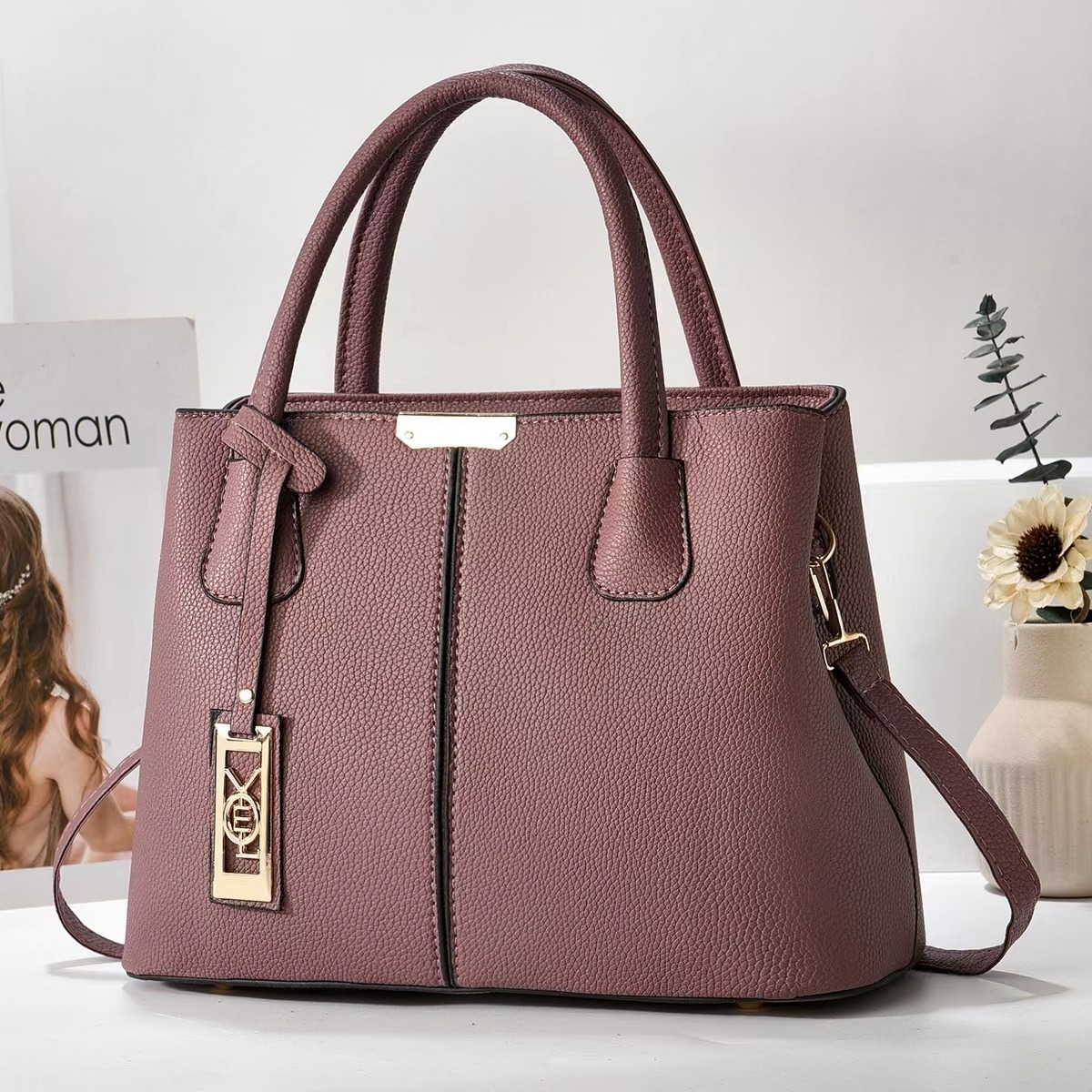 2026 New Luxury Women Leather Handbags Fashion Ladies Shoulder Bags Designer Style Purse Quality Crossbody Bag