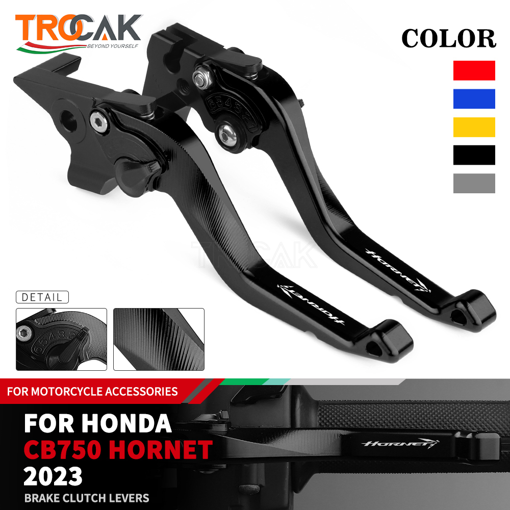 NEW Motorcycle Accessories For HONDA CB750 CB 750 HORNET 2023 CNC Aluminum Adjustable Short Handle Brake Clutch Levers