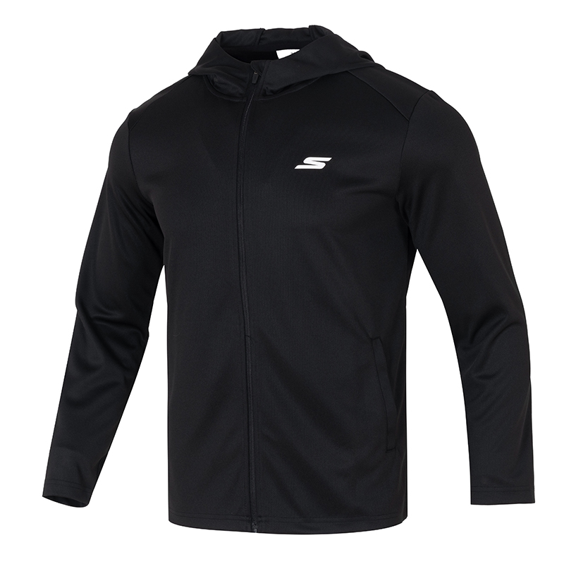 Skechers Men's Sportswear Fashionable Outdoor Fitness Running Training Knitted Jacket P224M123-03K8