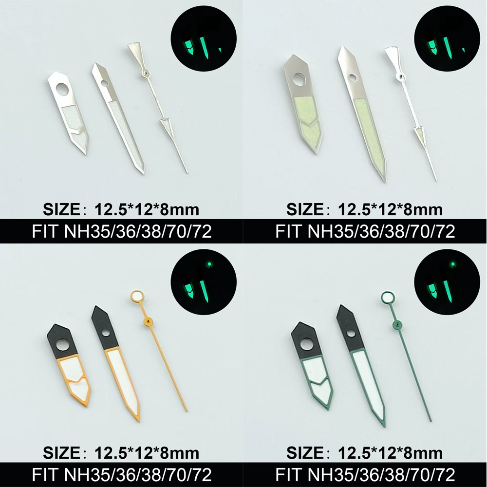 NH35 NH36 Watch Hands for Automatic Movement watch accessories Watch Parts For Wristwatches