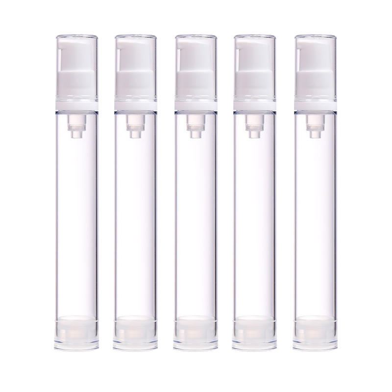 5PCS 5ml 10ml 15ml AS Spray Lotion Vacuum Bottle Sunscreen Toner Dispenser Jar Cosmetic Dispensing Bottle Portable Travel Bottle