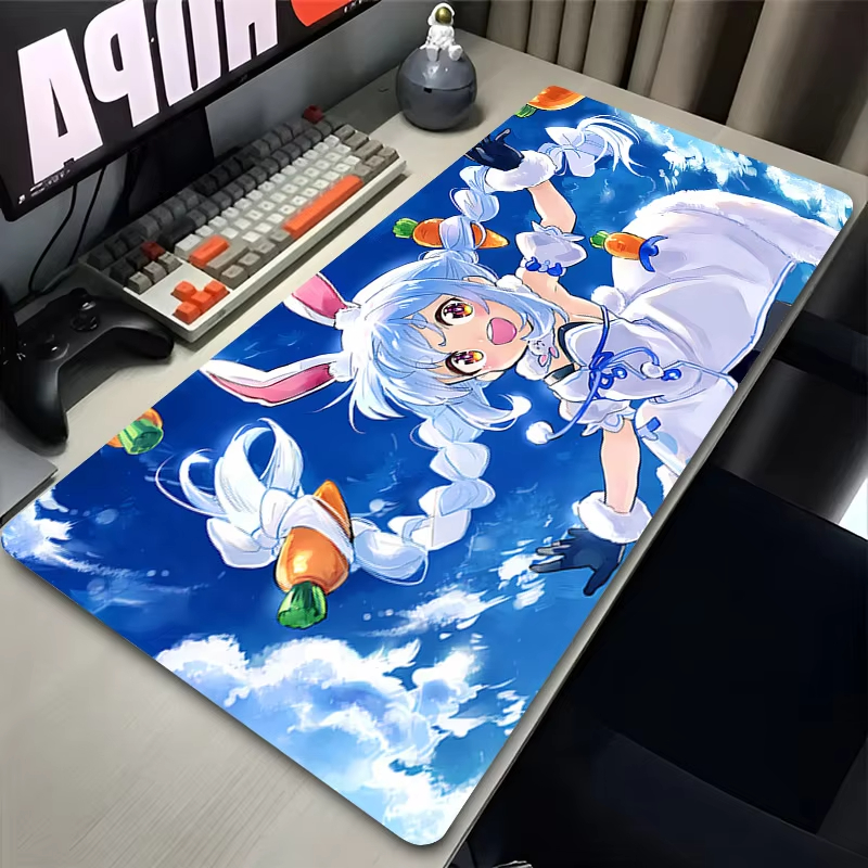 Mouse Pad Office Laptop Anime Gamer Desk Mat PC Computer Zenless Zone Zero Hoshimi Miyabi Keyboard Pad Kawaii Mousepad