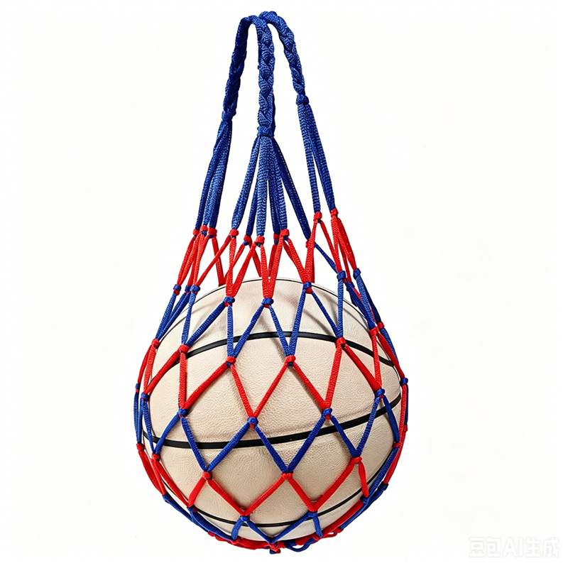 2026 New Portable Basketball Net Bag Thick Woven Net Basketball Storage Durable Nylon Training Net Bag For All Kinds Of Balls