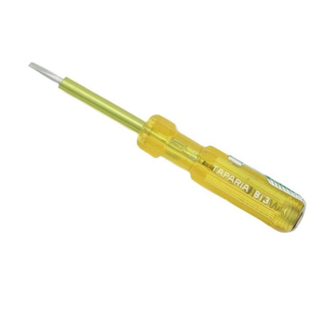 Taparia Electric Tester 813 Test Screwdriver With Bulb Voltage Test Pencil