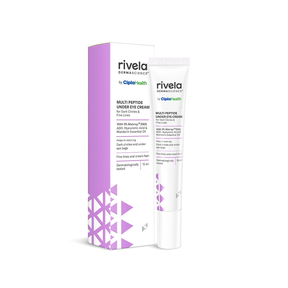 Rivela Multi Peptide Under Eye Cream-15ml