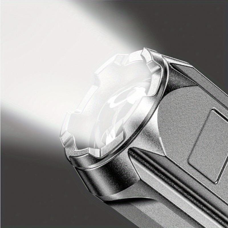 2pcs Flashlight Strong Light Rechargeable Zoom Giant Bright Xenon Special Forces Home Outdoor Portable Led Luminous