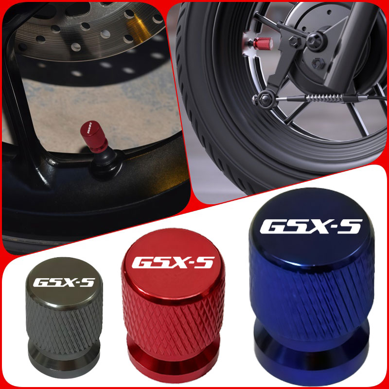 New For GSXS 750 GSXS1000 1000GT 1000GX GSX-S 750 1000 Motorcycle aluminum alloy valve valve cap accessories
