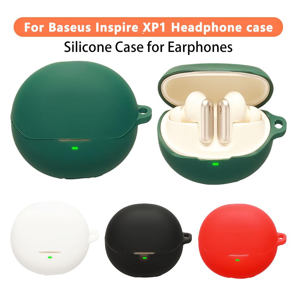 Earphone Protective Case With Soft Silicone Shell, Integrated Charging Compartment, Empty Box for Baseus Inspire XP1