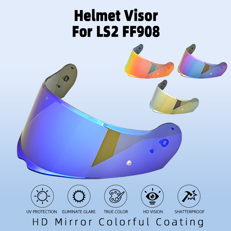 Motorcycle Helmet Visor for LS2 FF908 WindShield Lens UV Protection Film Anti Fog Cascos Moto Visera Accesorios Moto