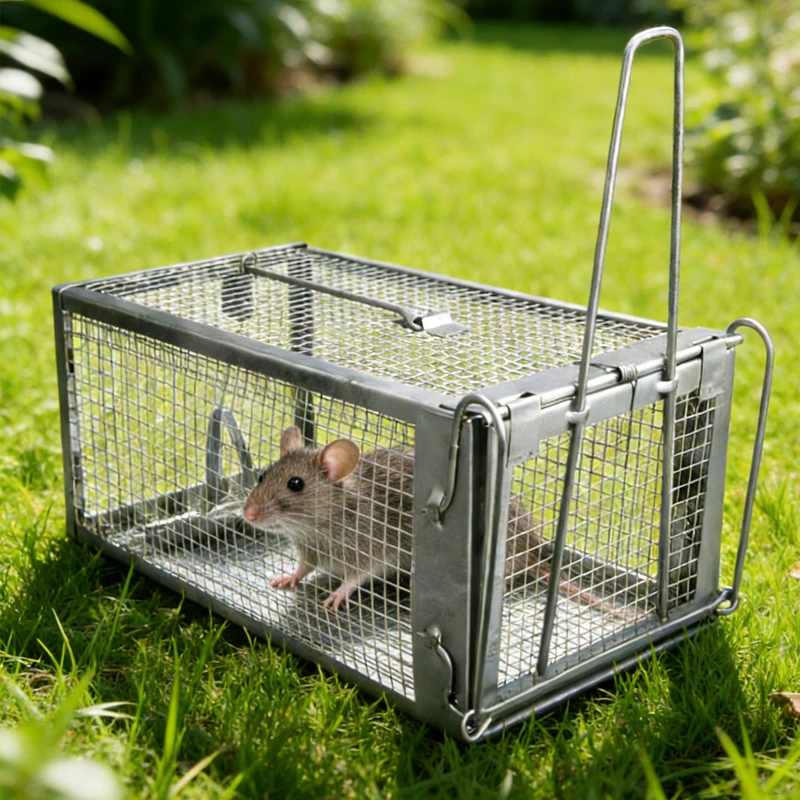 Powerful Mouse Rat Trap Mousetrap Rodent Repeller Killer Home Garden Pest Control