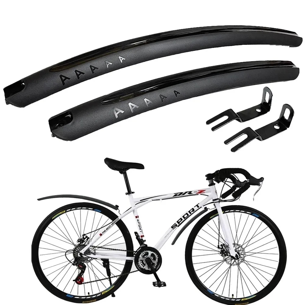 1/2PCS Mountainous Road Bike Mudguard 700C Quick Detachable Simple Installation 26-28 inch Bicycle Universal Accessory