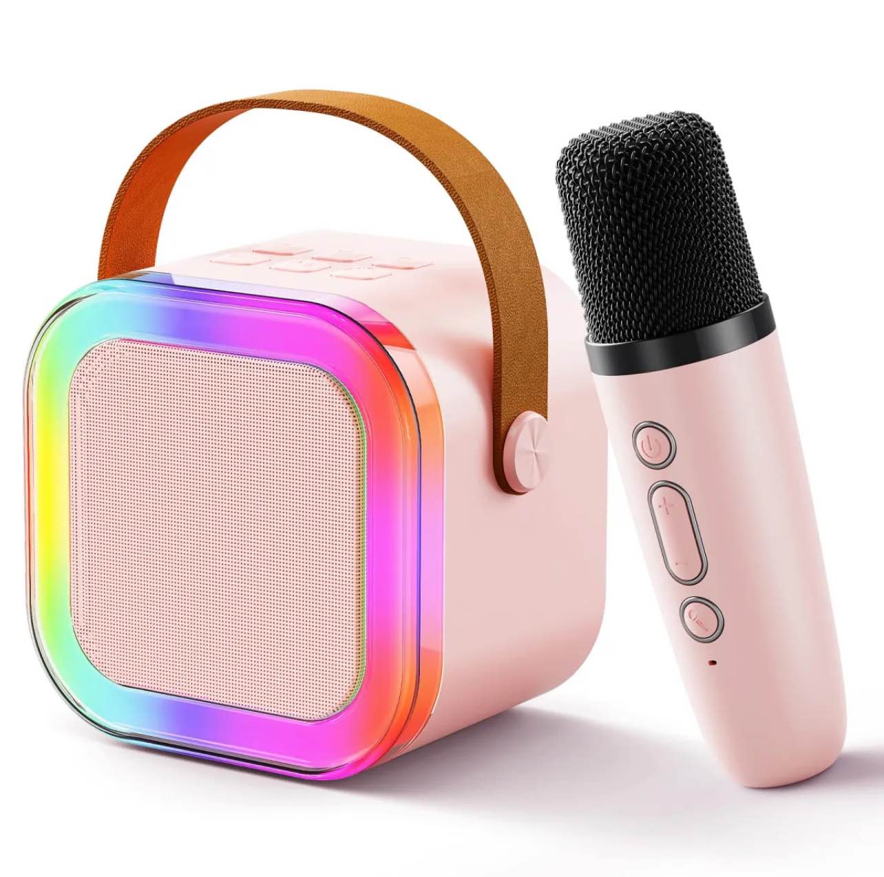 Bluetooth Speaker With K12 Karoake/Karaoke Single Mic Children Singing Bluetooth Speaker