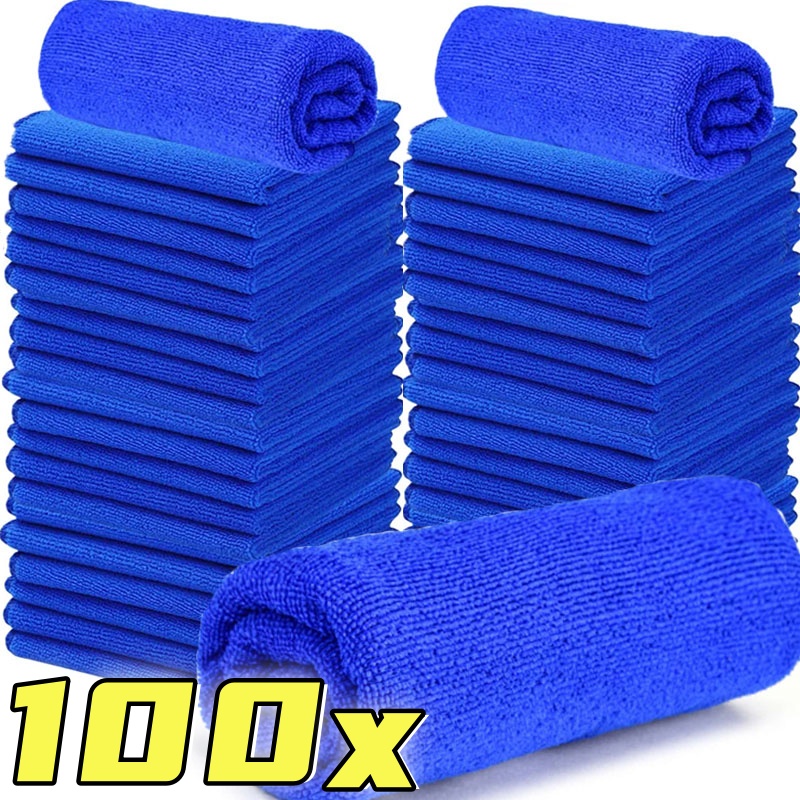 Microfiber Cleaning Cloths Lint Free Microfiber Cleaning Towel Cloths Reusable Cleaning Towels Super Absorbent for Car Window