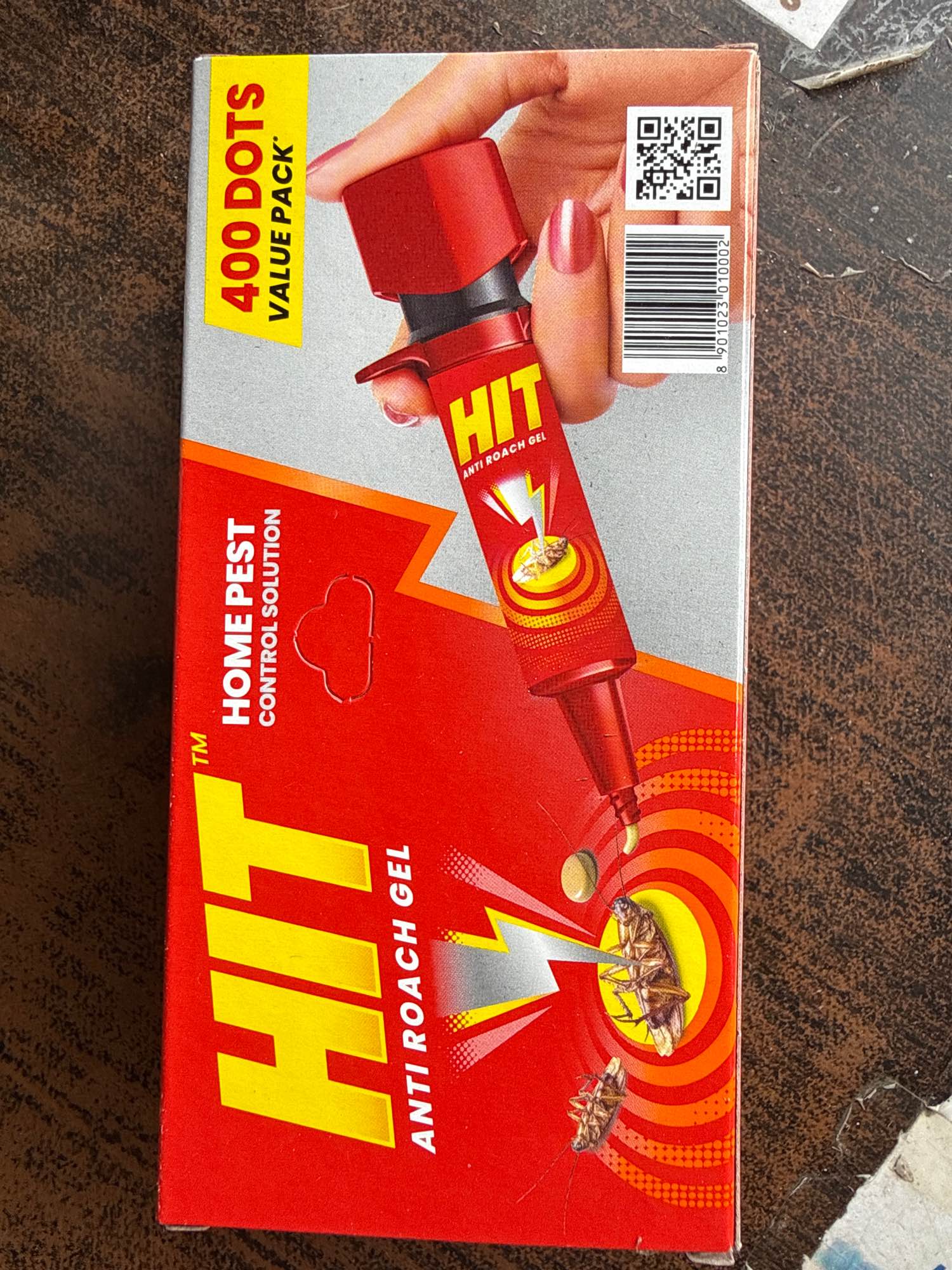 Hit Anti Roach Gel 400 Dots Home Pest Control Solution