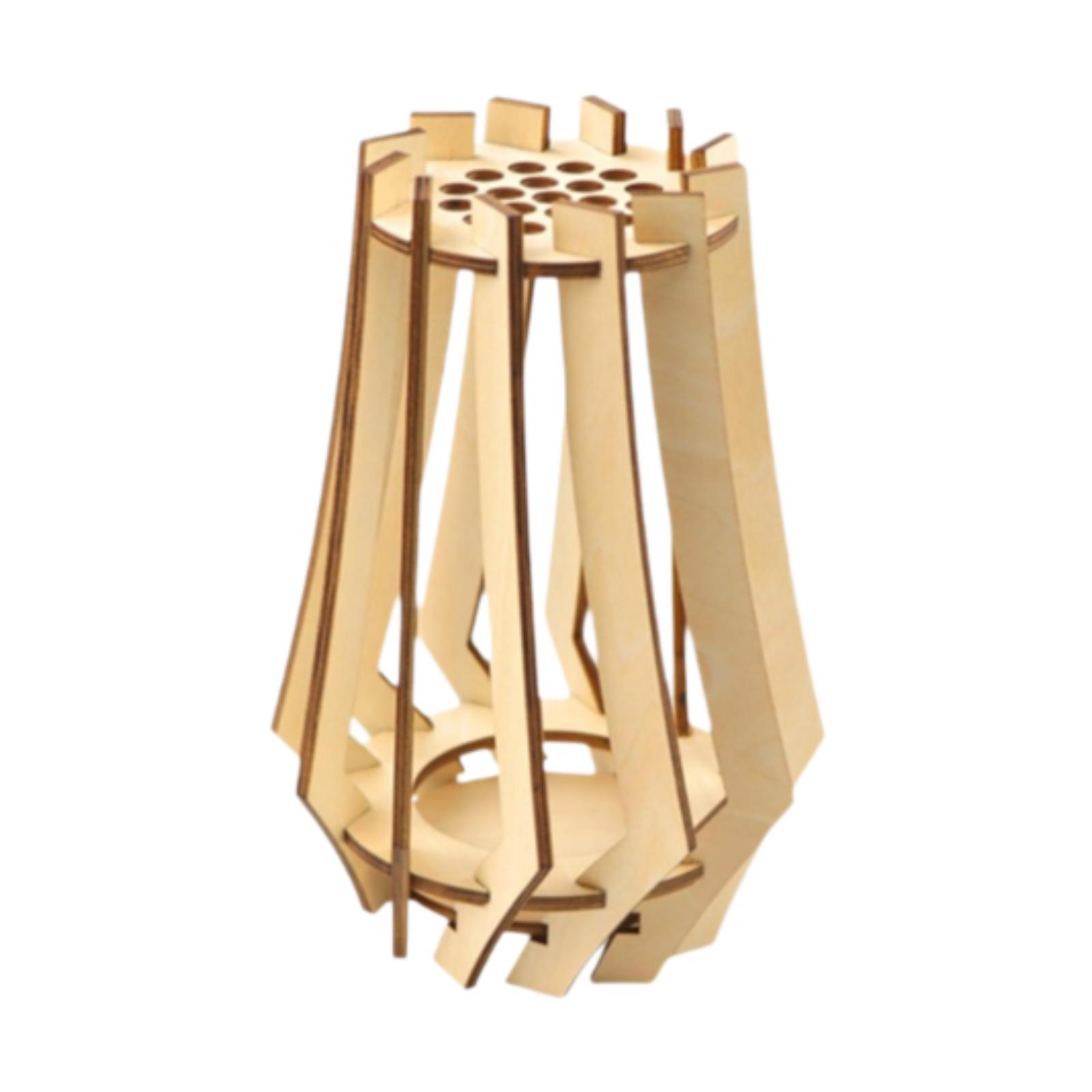 Vase Building Set Home Decoration DIY Unique Display Stand 3D Puzzle Flower Vase for Office Adults Women Flower Arrangements