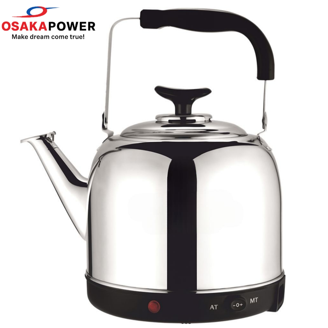 Osaka Power 6 Litre Electric Kettle 1500W | Fast Boil | Automatic And Manual Mode