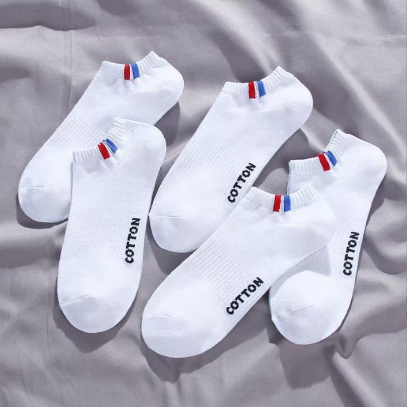 1-10 pairs of breathable cotton sports socks men's bamboo fiber spring, summer autumn men's socks sweat deodorant business sock