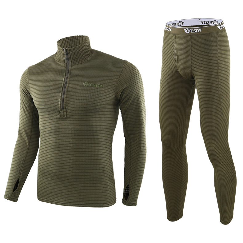 Quick Sweat Winter Compression Johns Clothing Thermal Drying Warm Long Underwear Men Sets Fleece Thick Thermo