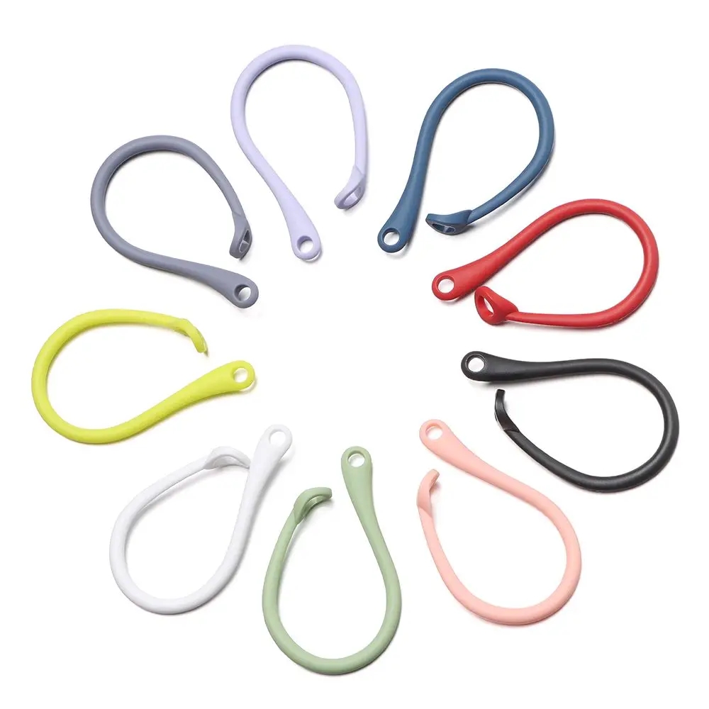 1 Pairs Anti-lost Earhooks for AirPods 1 2 3 4 Sports Silicone Anti-drop Ear Hook For Airpods Pro Wireless Earphone Hooks