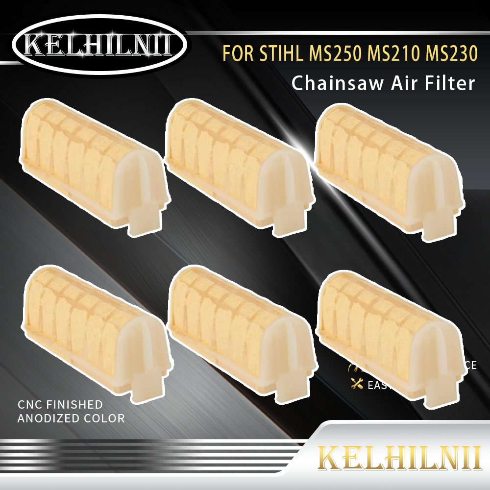 MS250 Air Filter for Stihl 025 MS 250 021 MS210 023 MS230 Chainsaw Repalce 1123 120 1613 Pack of 1&3&6&12