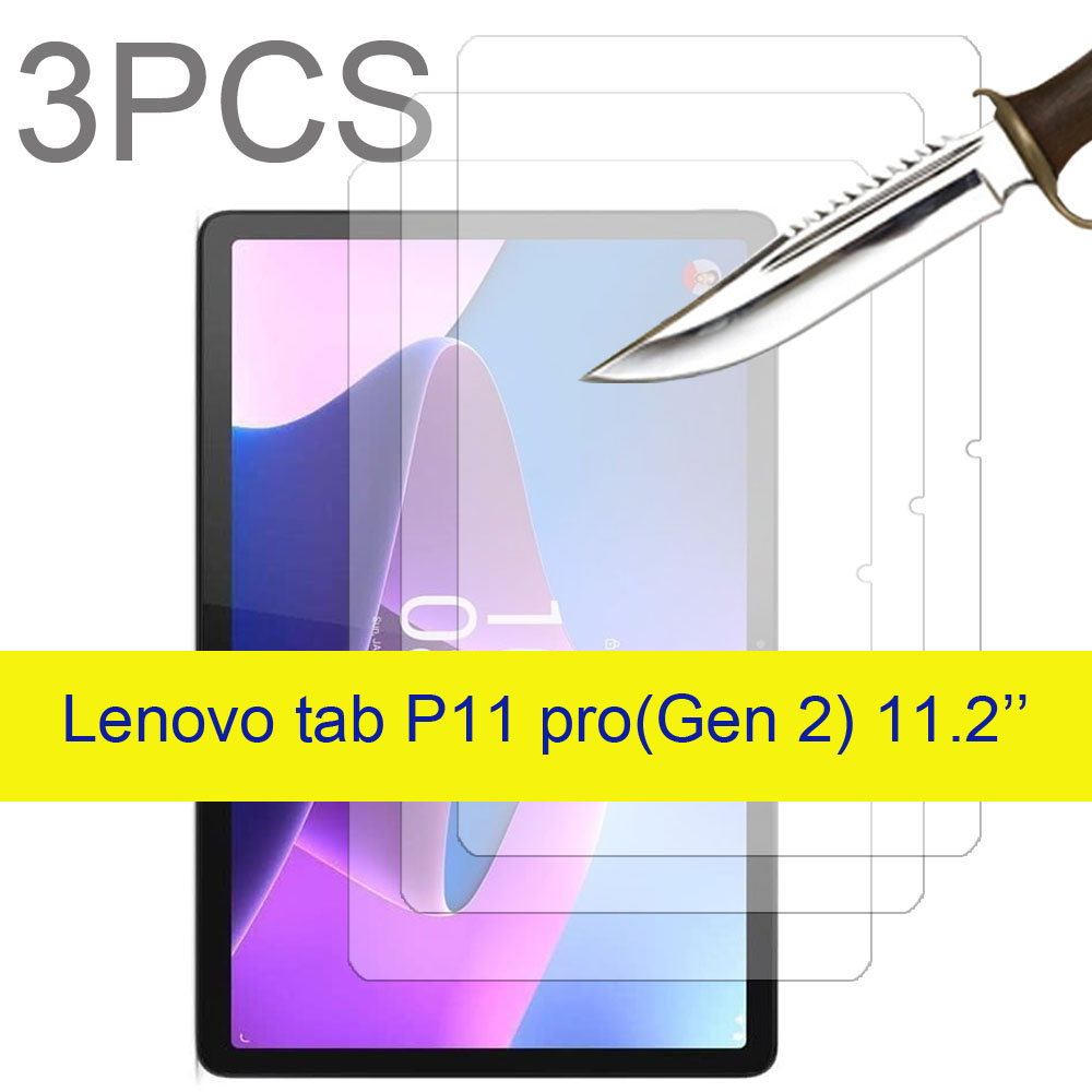 3PCS Glass screen protector for Lenovo Tab P11 pro 11.5 J706F/Xiaoxin pad pro 11.5''/Gen 2 tablet protective Tempered glass film Bles Online DZ-26A-24