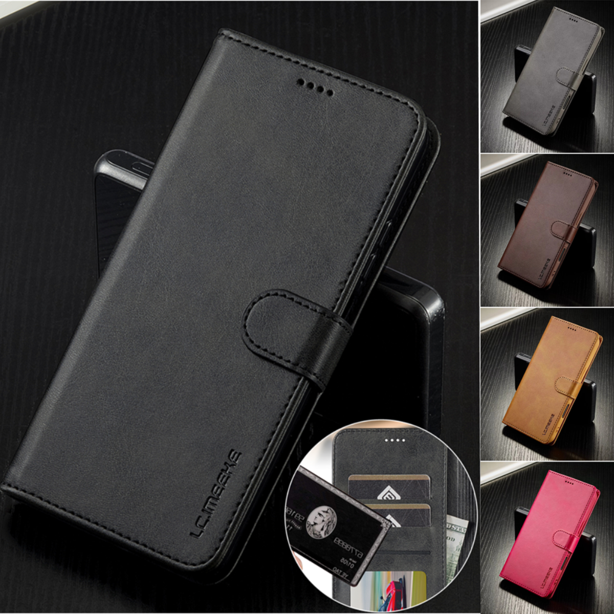 Business Leather Case for Google Pixel 10 9 Pro XL 9A 8A 8 7 6 Pro 7A Pixel 9Pro 10Pro Flip Wallet Card Holder Phone Cover
