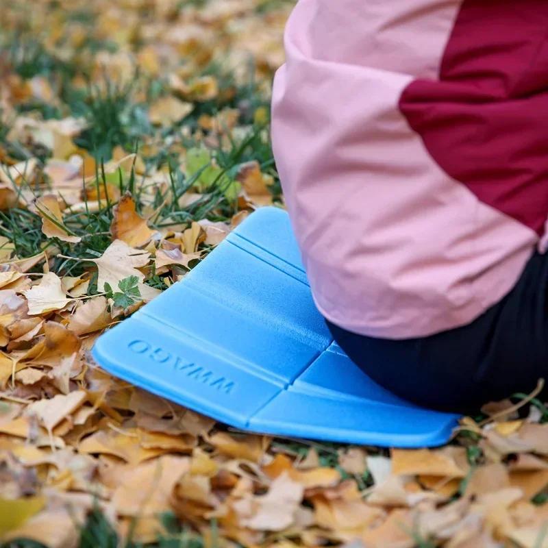 1 Pcs Outdoor Folding Pad Seat Cushion Picnic Mat Waterproof Moisture-proof EVA Household Products 8 Color Portable Single Pad