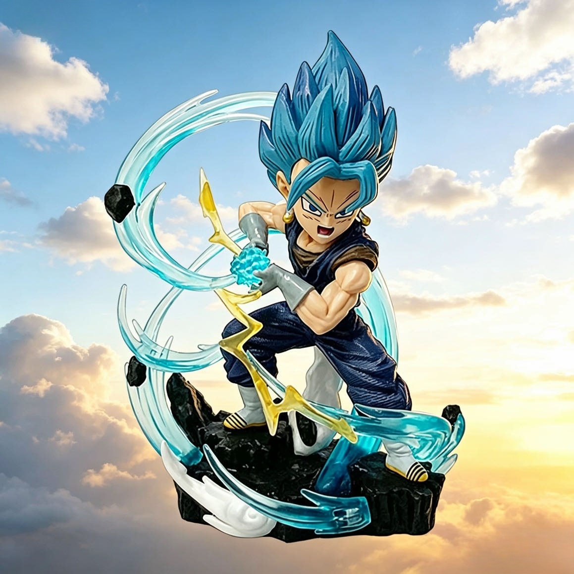 Hot Dragon Ball Z Anime Figure Q Version Vegeta 11CM Action Figure Collection Figurine Model Toys For Children's