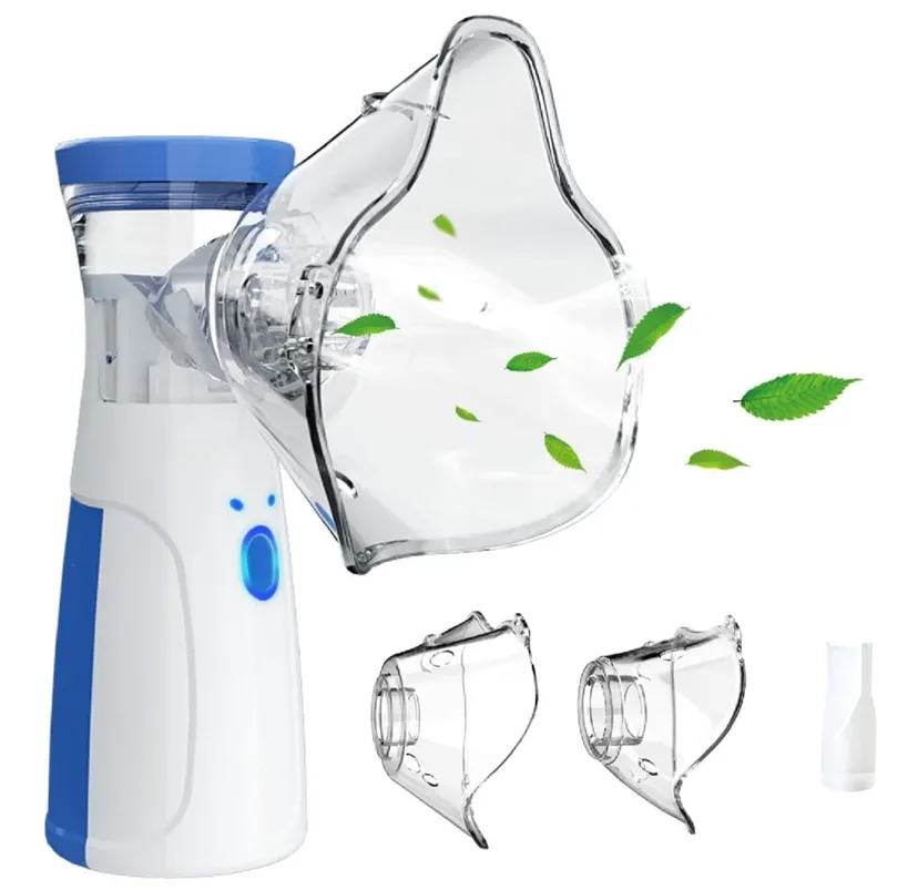 Yuwell M111 Mesh Nebulizer | Portable Silent Nebulizer for Adults & Kids | Rechargeable Inhaler Machine